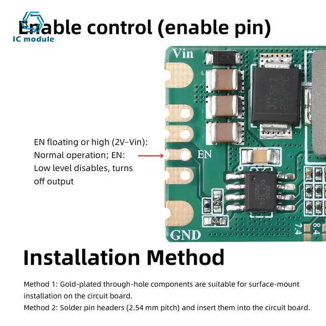 Alt view image 3 of 3 - DC-DC Step-Down Module Adjustable Output 5V-60V to 5V-20V High Efficiency 5A Compact Design for Industrial Power Supply