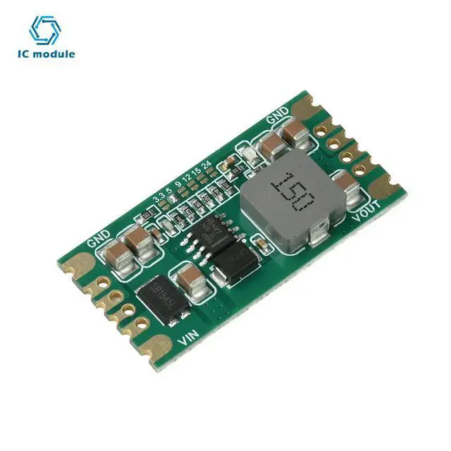 Alt view image 2 of 3 - TPS5450 5A Output DC-DC Buck Converter Module 5.5V-36V to 5V Step down Low Ripple Wide Voltage Industrial Power Supply