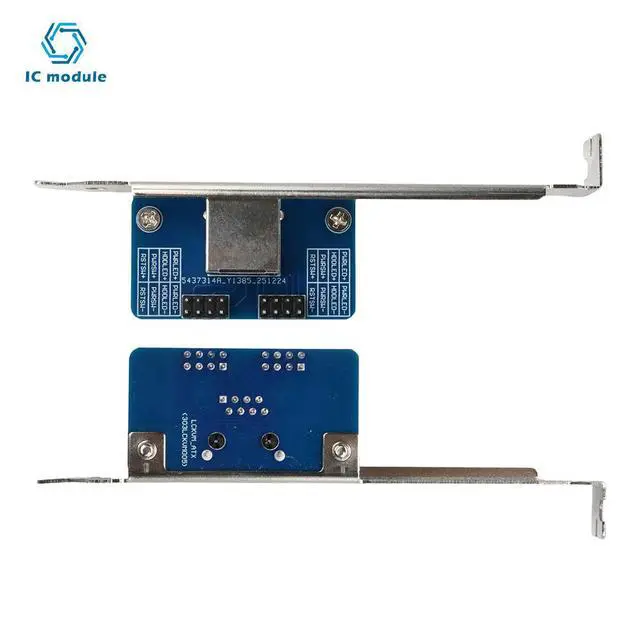 Alt view image 2 of 3 - Computer Remote Control PCIE Adapter Board ATX Power Board with RJ45 Gigabit Ethernet for PiKVM Stable Low Latency