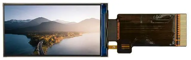 Main image of 1.9-inch TFT LCD screen 170x320 supports SPI/8-bit parallel port interface 3.3V driver chip ST7789 30PIN HD IPS display module