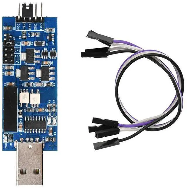 Main image of CH340 Photoelectric Isolation USB to TTL Serial Port Module for Industrial Applications with Integrated Isolation Technology