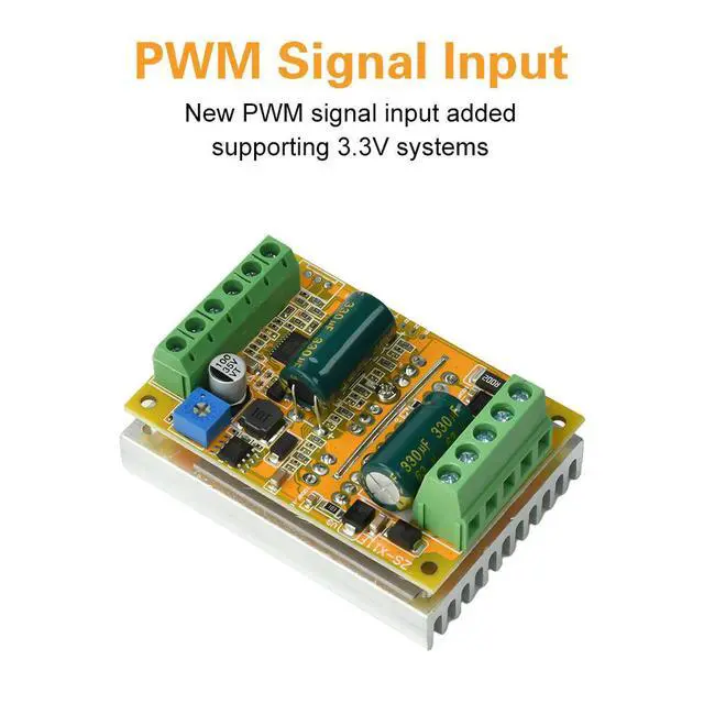 Alt view image 3 of 3 - DC5-50V 300W PWM BLDC Three-Phase Brushless DC Motor Driver Board No Hall Electronic Kit