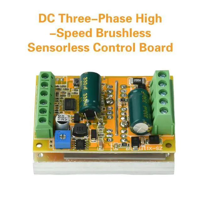 Alt view image 2 of 3 - DC5-50V 300W PWM BLDC Three-Phase Brushless DC Motor Driver Board No Hall Electronic Kit