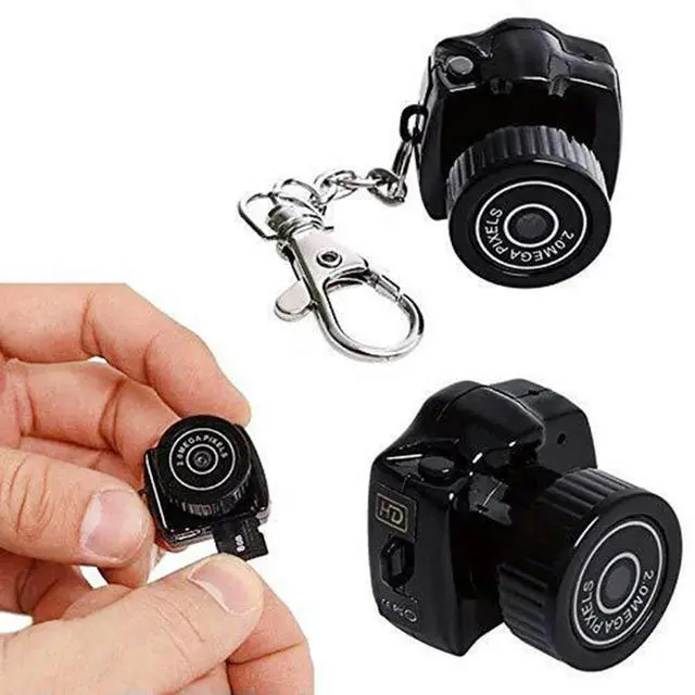 Alt view image 3 of 3 - Tiny Mini Camera HD Video Audio Recorder Webcam Y2000 Camcorder Small DV DVR Security Micro Camera