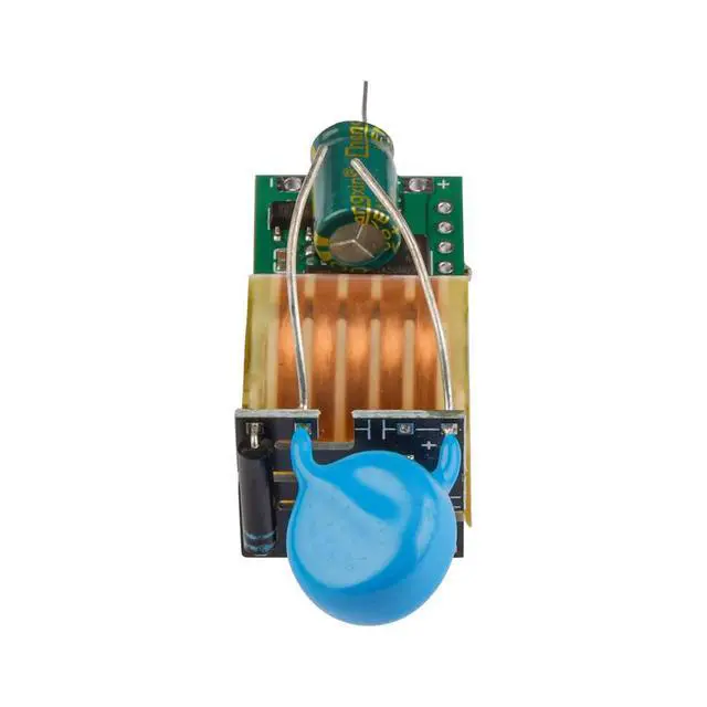Alt view image 2 of 3 - High voltage drive module 7.4v boost 15kv pulse arc boost coil board high voltage package drive board high voltage module