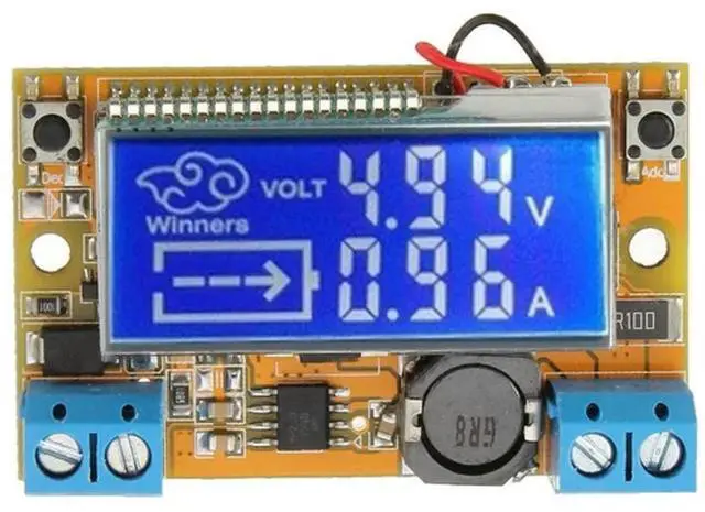 Main image of DC-DC 5-23V To 0-16.5V 3A Adjustable Step-down Module Voltage Current LCD Display Step Down Buck Regulator Converter