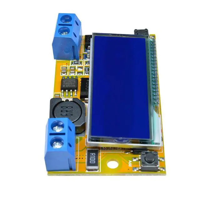 Alt view image 3 of 3 - DC-DC 5-23V To 0-16.5V 3A Adjustable Step-down Module Voltage Current LCD Display Step Down Buck Regulator Converter