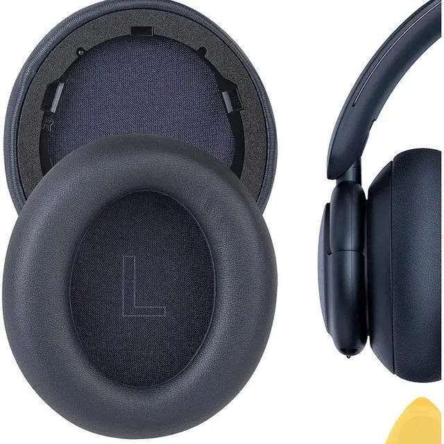 Alt view image 5 of 6 - Replacement Ear Pads for Anker Soundcore Life Q30/Q35 Protein Leather Headphones Earpads(Pink)