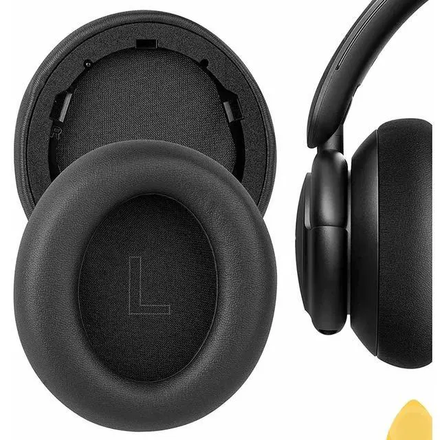 Alt view image 6 of 6 - Replacement Ear Pads for Anker Soundcore Life Q30/Q35 Protein Leather Headphones Earpads(Pink)