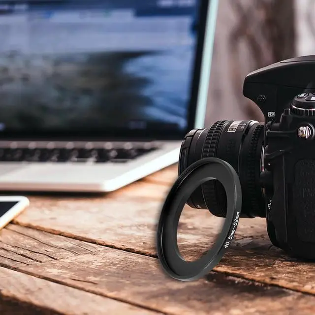 Alt view image 6 of 6 - Replacement 40.5mm-52mm Metal Filter Step Up Ring Adapter for Camera