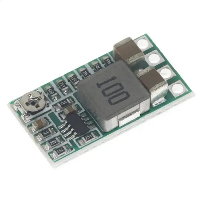 Alt view image 4 of 6 - Mini DC-DC 12-24V to 5V 3A Power Supply Module Voltage Converter Adjustable 97.5% 2.5V 3.3V 5V 9V 12V