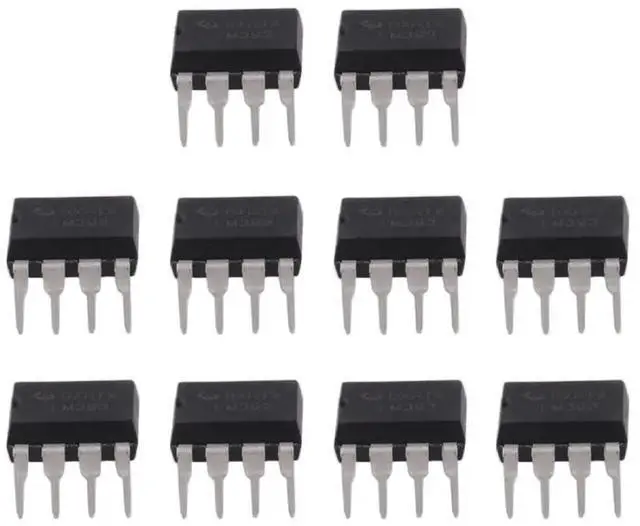 Alt view image 4 of 6 - 10 PCS LM393N LM393 DIP-8 Low Power Dual Voltage Comparator