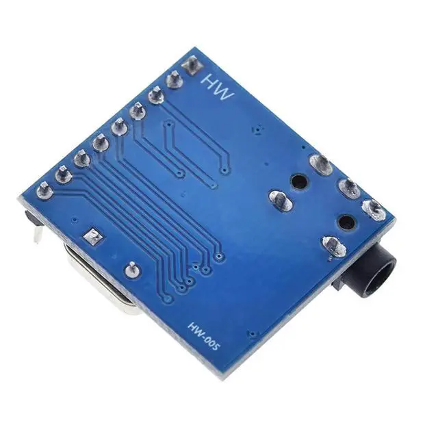 Alt view image 4 of 6 - MT8870 DTMF Voice Decoding Module Phone Module Speech Decoding Voice Board Module LED Indicators with Pins