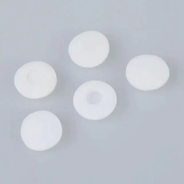 Alt view image 4 of 6 - 100 Pcs White Soft Sponge Earphone Headphone Ear Pad Cover Replacement