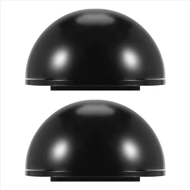 Alt view image 6 of 6 - 2 Pcs Laptop Notebook Black Antiskid Cool Ball Cooler Stand Pad