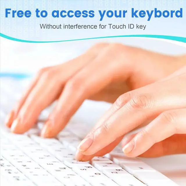 Alt view image 4 of 6 - Silicone Thin Keyboard Skin Cover Protector With Numeric Keypad For Transparent