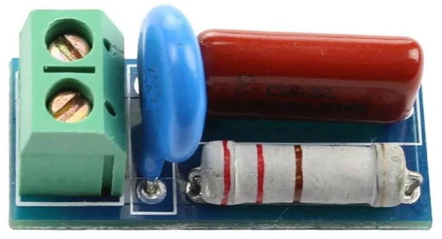 Alt view image 6 of 6 - IDUD 3X RC Absorption/Snubber Circuit Module Relay Contact Protection Resistance Surge