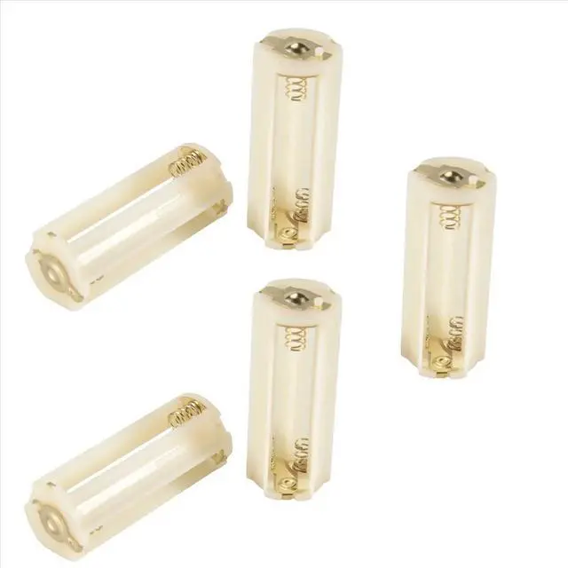 Alt view image 6 of 6 - Flashlight Cylindrical 3 x AAA Plastic Holder Box 5Pcs