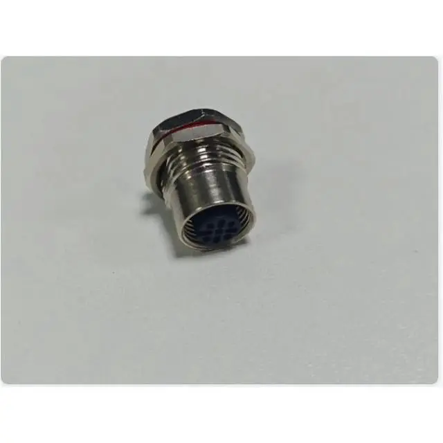 Alt view image 5 of 6 - NMEA 2000 for 5Pin A Code Femal Cable Bulkhead Front Panel Mount IP67 Pre-Assembly Pigtail Wireable Socket