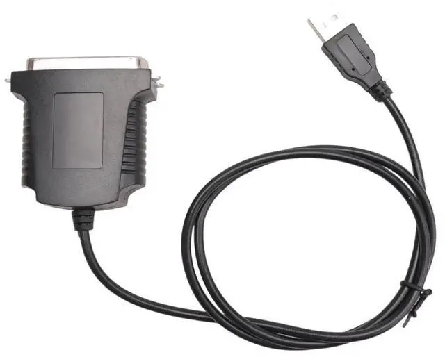 Alt view image 6 of 6 - Parallel Port DB36 LPT Printer USB Express Card Converter Adapter Black