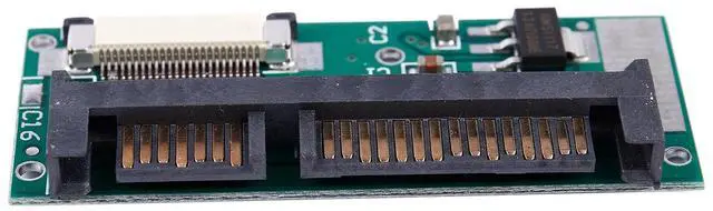 Alt view image 5 of 6 - 1.8" ZIF CE SSD HDD to 7+15 Pin SATA Adapter Converter w FFC Cable