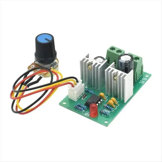 Alt view image 6 of 6 - PWM DC Motor Speed Controller 12V-36V 3A Adjustable Voltage Regulator Switch Module for Various Motors