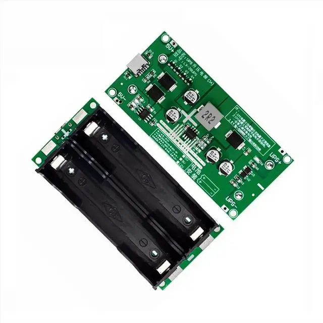 Alt view image 5 of 6 - Type-C 15W 3A Lithium Charger Module DC-DC Step Up Booster Fast Charge UPS Power Supply Converter 9V
