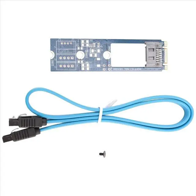 Alt view image 5 of 6 - M2 Adapter Convert Card B-M KEY M.2 NGFF SSD to 7Pin Adapter Board Card Support 2242 2260 2280 Main Board