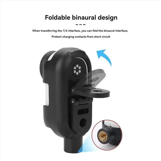 Alt view image 6 of 6 - For GO 3 Camera Frame Adapter - Horizontal & Vertical Bracket, Extension Mount for Go3