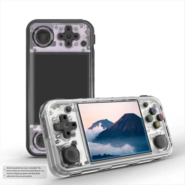 Alt view image 4 of 6 - For RG35XX H Open Source Handheld Protective Cover Handheld Game Console Protective Shell Transparent