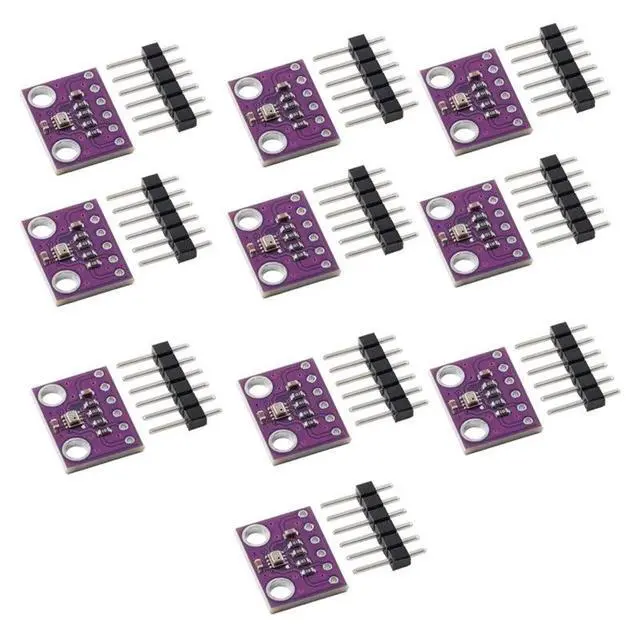 Alt view image 4 of 6 - IDUD 10Pcs GY-BME280 3.3V Barometric Pressure Sensor Digital Module