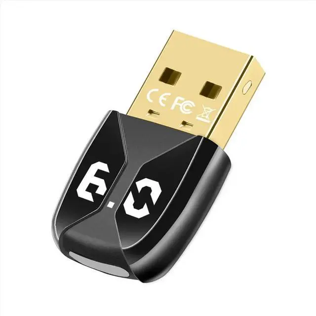 Alt view image 5 of 6 - USB Bluetooth6.0 Dongle Bluetooth6.0 Adapter Receiver Transmitter for Bluetooth Keyboard Mouse Headphone Speaker