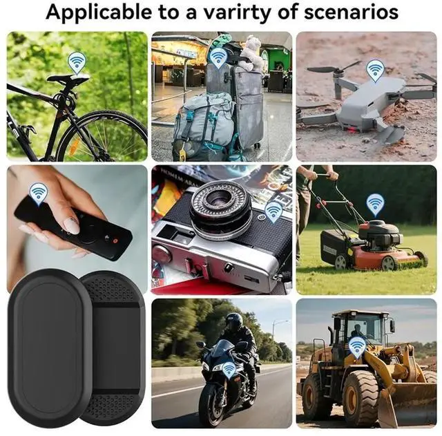Alt view image 5 of 6 - 2Pack Magnetic Holder for Smart Tag 2, Magnetic Bracket Protective Shell Cover for Cars, Trucks, Trailers, Bikes