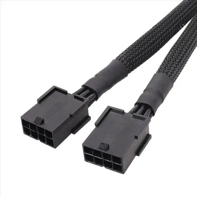 Alt view image 4 of 6 - 2X Video Card 12VHPWR PCIe 5.0 12 Pin to Dual GPU PCIE 8-Pin Cable for RTX30 Series 3070 3080 RTX3090 Public Video Card