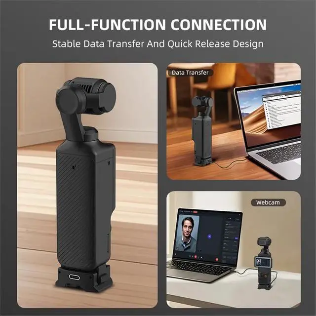 Alt view image 4 of 6 - Expansion Adapter Magnetic Quick Release Base for 3 with 1/4'' Thread Accessories