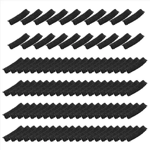 Alt view image 6 of 6 - 100Pcs/Set Gaming Cafe Disposable Headset Cover Non-Woven Headband Dustproof Sweatproof Headset Cover, Black
