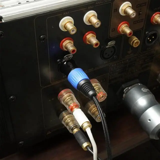 Alt view image 6 of 6 - Type C to XLR Male Aux Audio Cable Type C to XLR Male Output Stereo Cord USB Type-C Male to XLR Male Cable Plug and Play