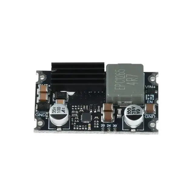 Alt view image 5 of 6 - For DIY Power Supply Build Compatible 15A 5-24V To 15V/20V 24V 30V Boost Module 300W High Power Voltage Regulator