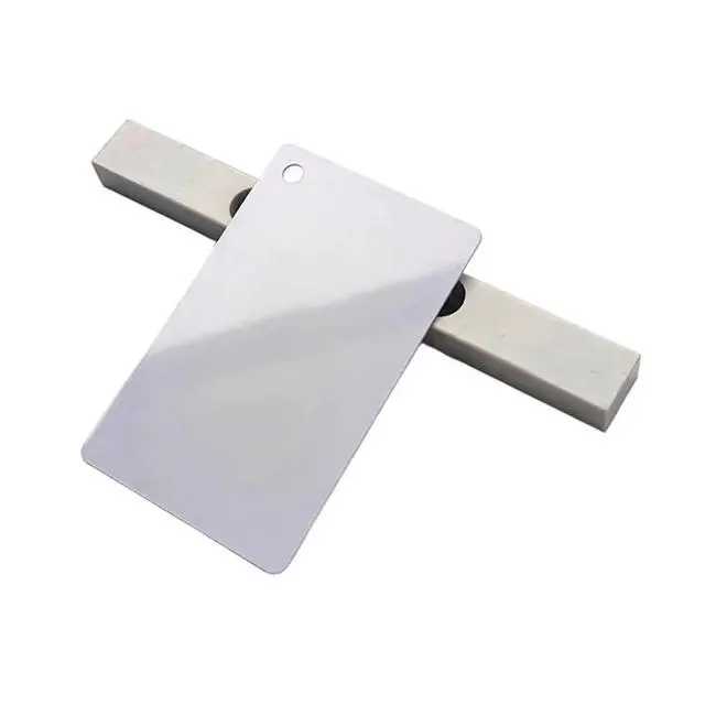 Alt view image 4 of 6 - 10PCS UHF White RFID Card with Punch Hole 8654 H3 Chip Ultra-High Frequency 860-960MHz RFID Card