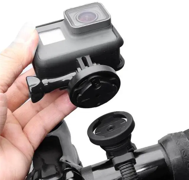 Alt view image 6 of 6 - Bike Motorcycle Handlebar Sports Camera Mount Clip For GOPRO Camera Accessories
