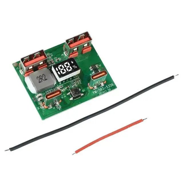 Alt view image 5 of 6 - 22.5W Fast Charging Module Lithium DIY Mobile Power Control Motherboard Power Bank DIY Kit Supports PD QC VOOC