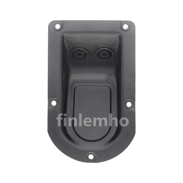 Alt view image 4 of 6 - 1PC Speaker Terminal Double NL4 SpeakOn Socket Input Plate 165*100 For Professional Speaker Line Array Audio Home Theater System