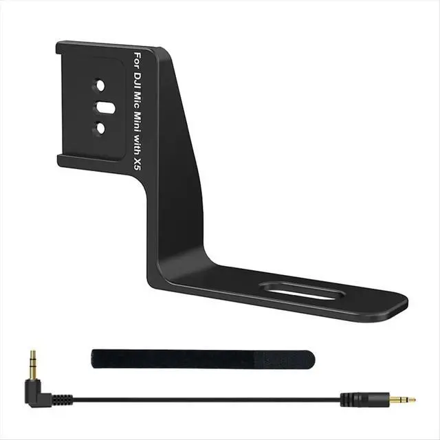 Alt view image 5 of 6 - Cold Shoe Mount for X5 for Mic Mini Audio Accessories for Action Cameras Enhances Audio Capture