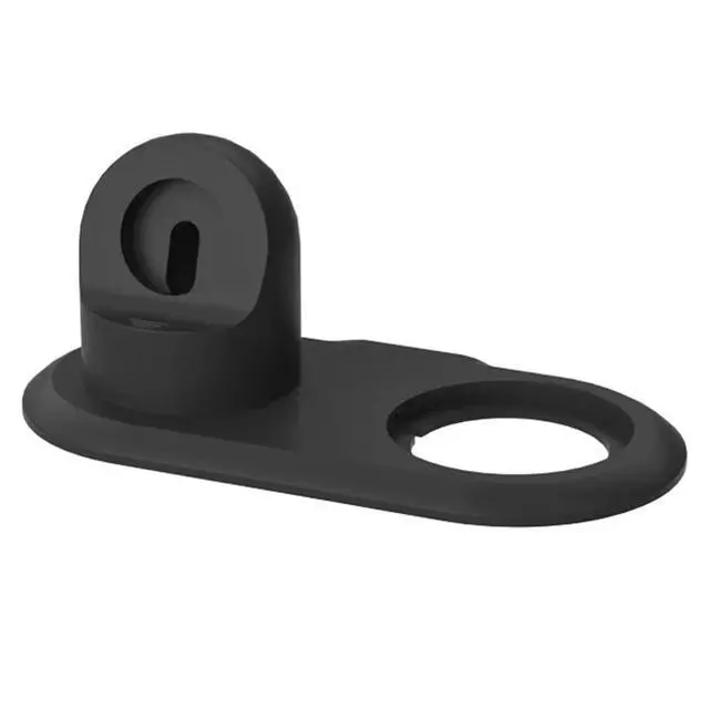 Alt view image 5 of 6 - 2in1 Charging Station Desktop Skin Charger Stand Holder Dock for 10 9 7 6 3 1 Ultra 2/SE 14 Black