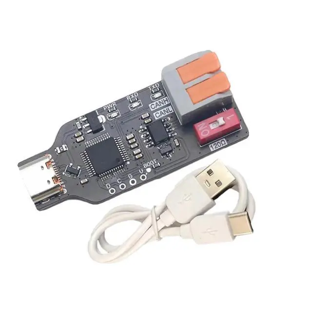 Alt view image 6 of 6 - USBCAN USB to CAN Converter Linux Driver-Free Use Socketcan Compatible with for 6.3V-50V