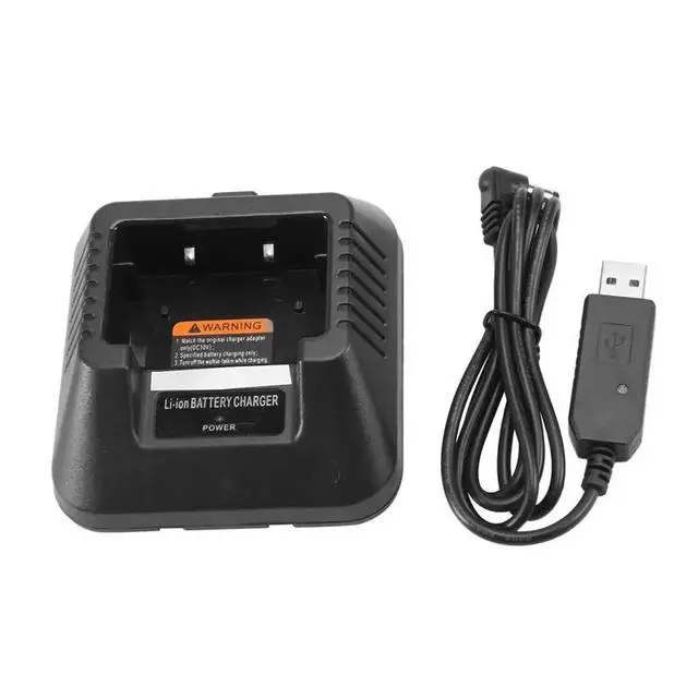 Alt view image 6 of 6 - UV-5R Two-Way Radio USB Charger for UV-5R UV-5RA UV-5RB UV-5RC