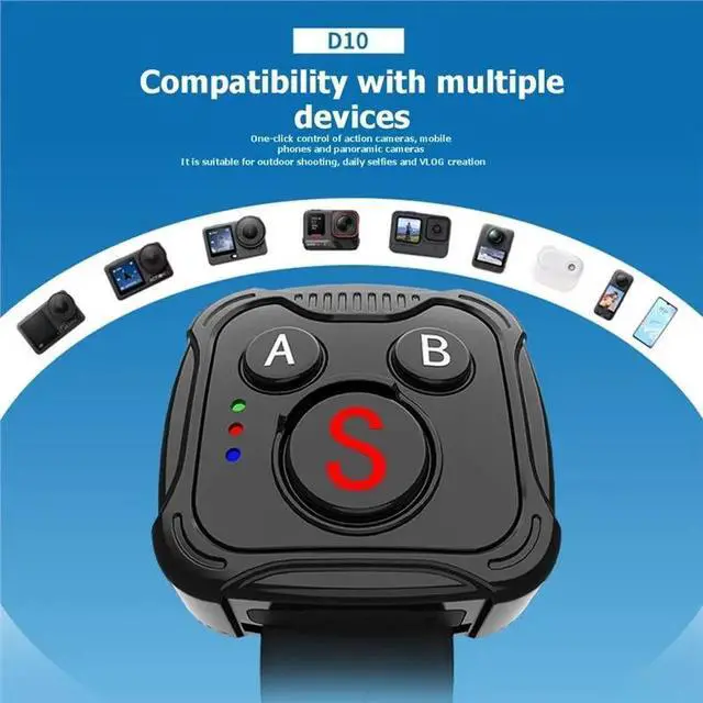 Alt view image 4 of 4 - Action Camera Bluetooth Remote Control For For For Gopro Compatible With Carious Mobile Phone Models