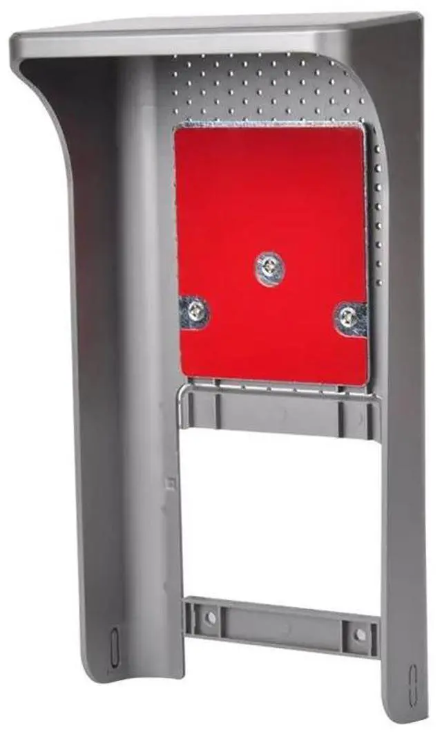 Alt view image 6 of 6 - For Villa Door Station Rain Cover Wall Mount Protective Shield 4.3In For Face Recognition Access Control Device Rainproof