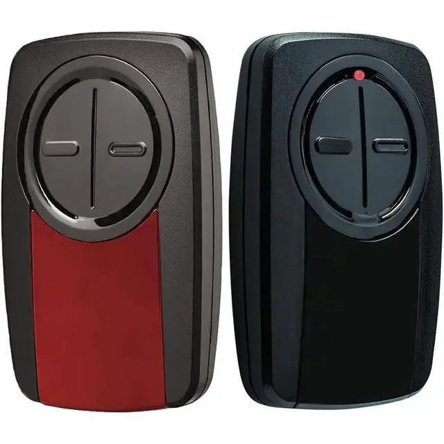 Alt view image 4 of 6 - For 380UT For Lift Master Craftsman Genie Chamberlain Klik5u-Bk2 Klik3u-Bk Garage Door Opener Remote Clicker, Dip Switch