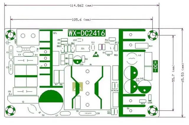Alt view image 6 of 6 - 150W Switching Power Supply Module 24V 6A DC Power Modules High Power for Industrial Use